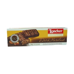 Loacker Dark Hazelnut Biscuits