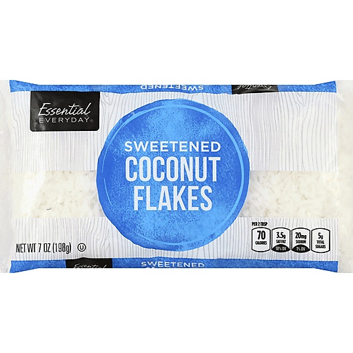 Essential Everyday Coconut Flakes, Sweetened 7 Oz