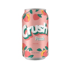 Crush Peach Soda - 12 Pack Cans 144.00 Fl Oz