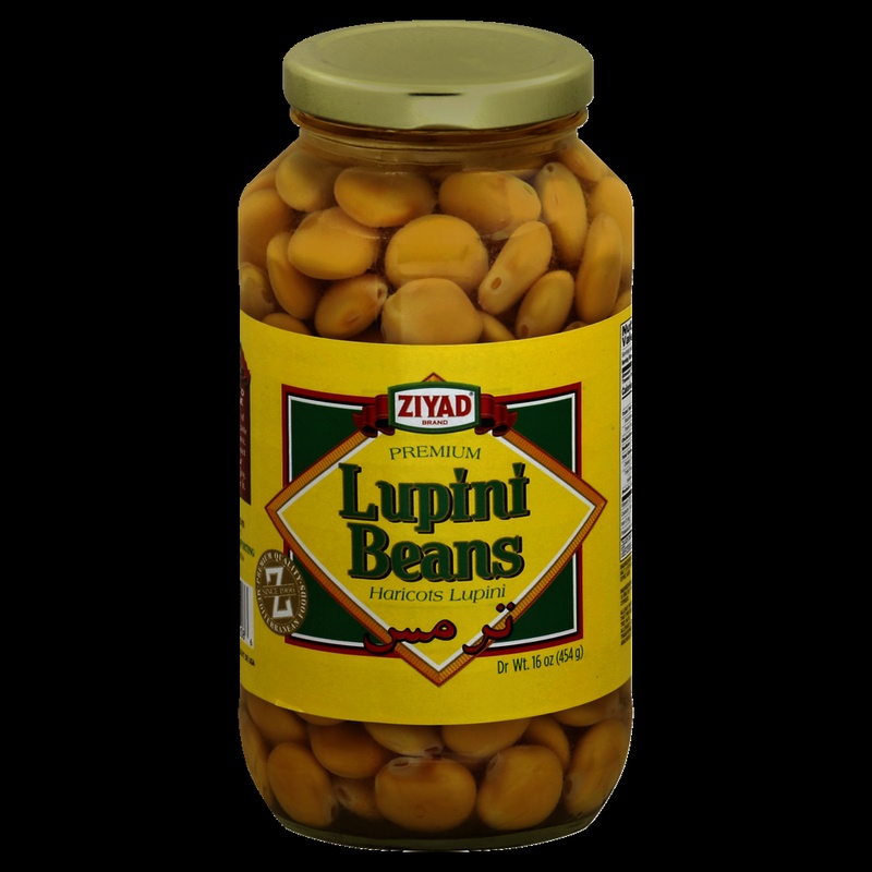 Ziyad Lupini Beans, Premium 16 Oz
