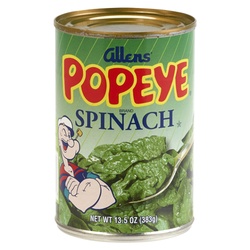 Allens Popeye Spinach, 13.5 Oz, Each