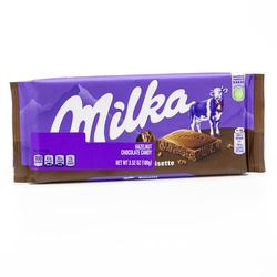 Milka Milk Chocolate Confection, Hazelnut 3.52 Oz